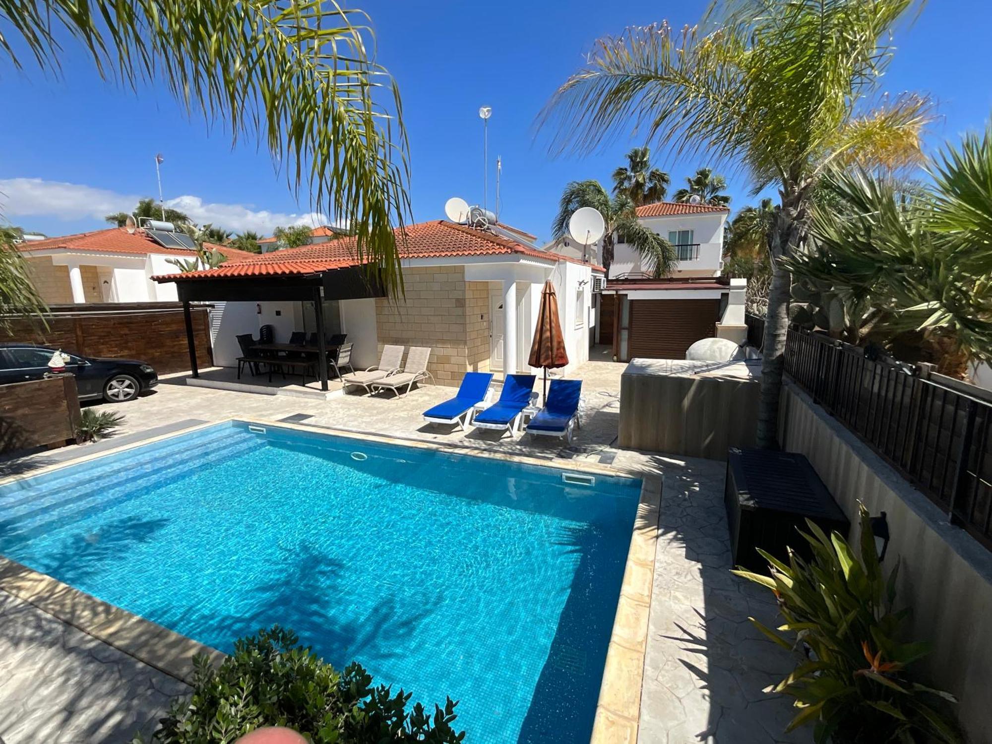 Villa Gracia Айя Напа Екстериор снимка